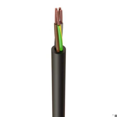 3184Y 1.5mm2 PVC Round Flexible Cable Black