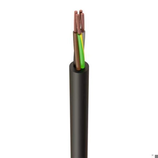 3184Y 1.5mm2 PVC Round Flexible Cable Black