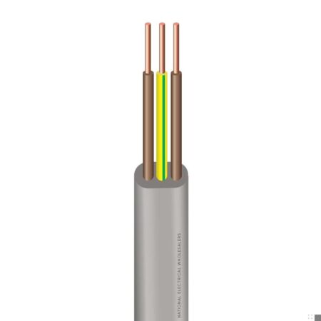 1.5mm2 Twin & Earth Brown/Brown with Insulated Earth LSF Cable | Cut Length Priced Per Metre