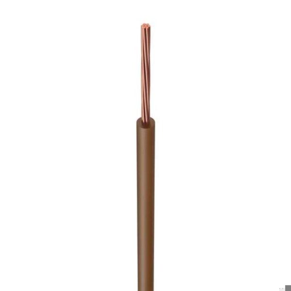 6491B 4mm2 LSOH Single Core Cable Brown