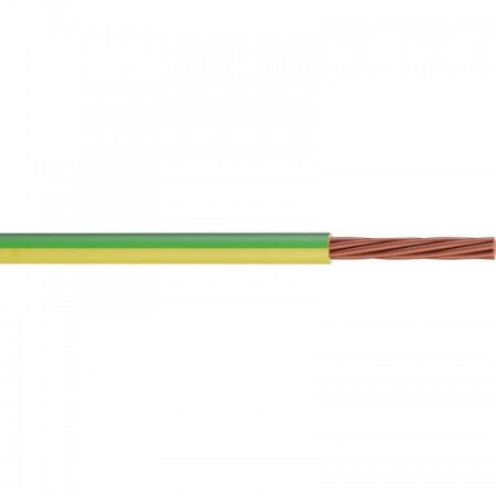 2.5mm2 Single Core PVC Earth - 100m Reel