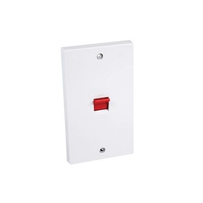 Cooker Switch 2G 45A DP (Tall)