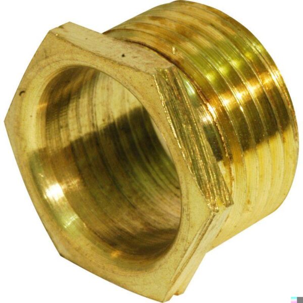 Male Brass Bush Long 20mm
