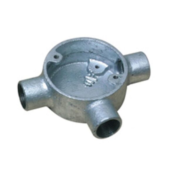 Conduit Tee Box 25mm 3W