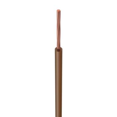 1X 2.5mm2 Single LSOH Brown