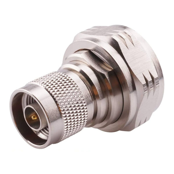 Coaxial Adapter 7>16 Spinner Male To N Type Male